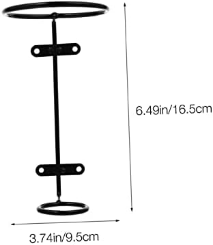 Ciieeo 6pcs Wall-Mounted Wine Rack