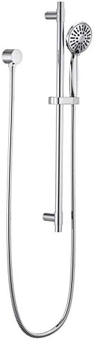 Delta Chrome Handheld Shower Head with Slide Bar and Hose