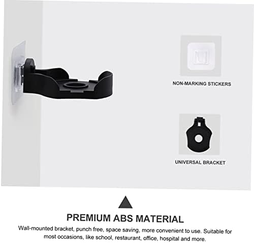 HOLIDYOYO 2pcs Wall-Mounted Soap Dispenser Bracket Holder