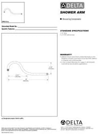 Delta Faucet RP61273SS Tub and Shower Trim System 1