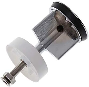 Caralin Basin Pop-up Drain Plug Silver Copper Zinc Alloy