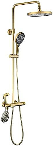 Thermostatic Shower System with 10 Inches Combo Set