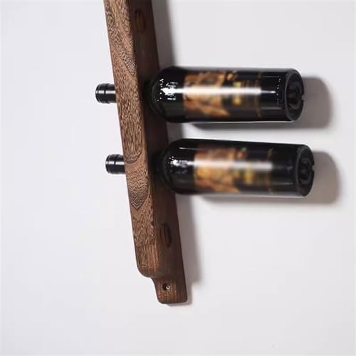 Wall-Mounted Wine Holder 90x7x2cm Tung Wood Creative Design