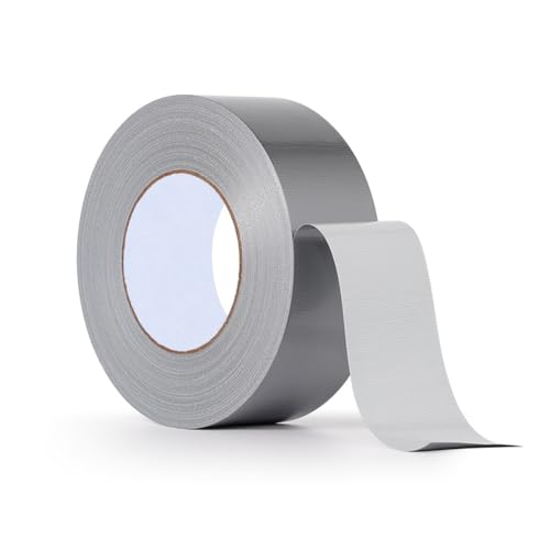 Heavy Duty 2 Inch Duct Tape 3-Pack Silver Waterproof No Residue