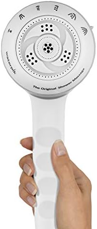Waterpik Original Massage Shower Head with 5-Foot Hose and 6 Modes