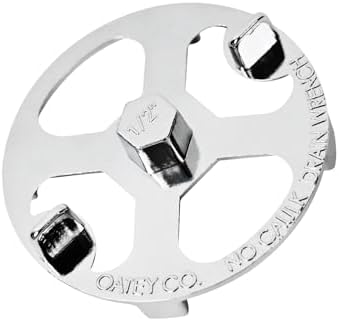 Delixike 42239 Shower Drain Strainer Wrench Stainless Steel 1