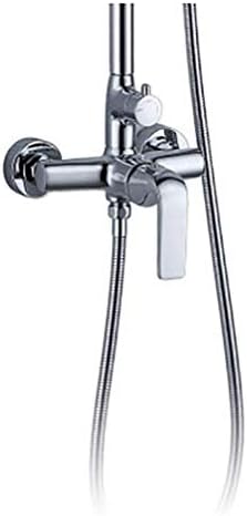 LASEVE Copper Cover Shower Set with 9 Inch Round Head