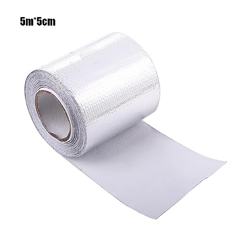 Leadigol High Heat Resistant Silver Duct Tape 5CM Self-Adhesive