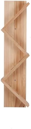 Vertical Wine Rack - Wall Mounted Solid Wood Design