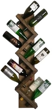 DistressedMeNot Zig Zag Wine Rack Wall Mounted