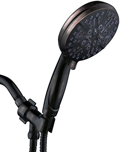 ORB High Pressure Shower Head with Handheld and 60 Inch Hose