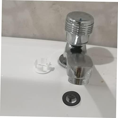 Gadpiparty 2Pcs Brass ABS Sink Overflow Cover