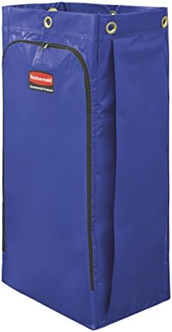 Rubbermaid High-Capacity Cleaning Cart Bag 34-Gallon Blue