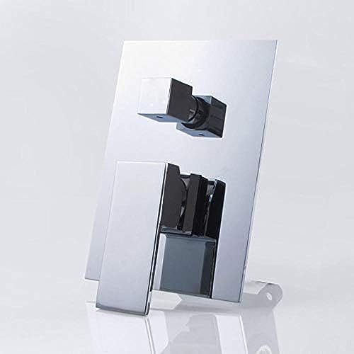 Concealed Luxury 12 Inch Square Rainfall Shower Trim System