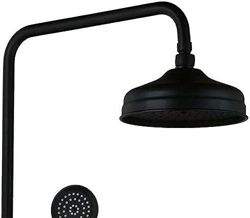 TECKI 8 Inch Oil Rubbed Bronze Bath Shower Trim Set