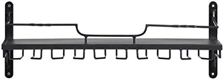 LASEVE Wall-Mounted Wine Rack Storage