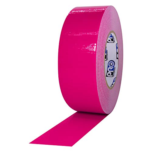 ProTapes Pro Duct 139 Fluorescent Pink Duct Tape 60 yds x 2