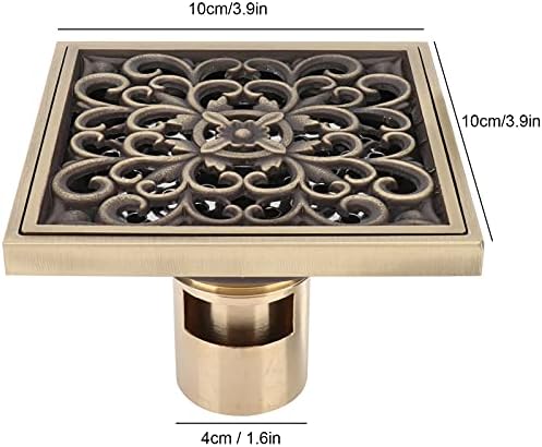 ViaGasaFamido 10x10cm Copper Floor Drain Kit