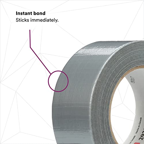 3M Duct Tape 2929 Silver 188 in x 50 yd