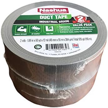 Nashua Duct Tape 12 Mil Thick 2 In x 60 Yd 2 Pack