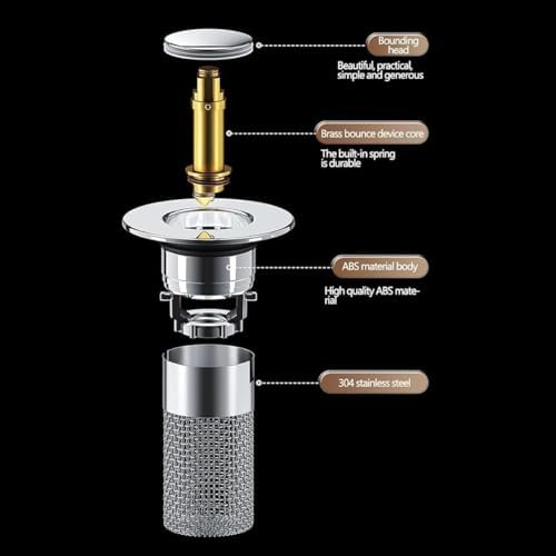Citosisk Drain Filter 2PCS Universal Stainless Steel