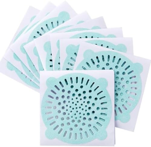 Odiche 40PCS 4 Inch Disposable Drain Hair Catcher Stickers