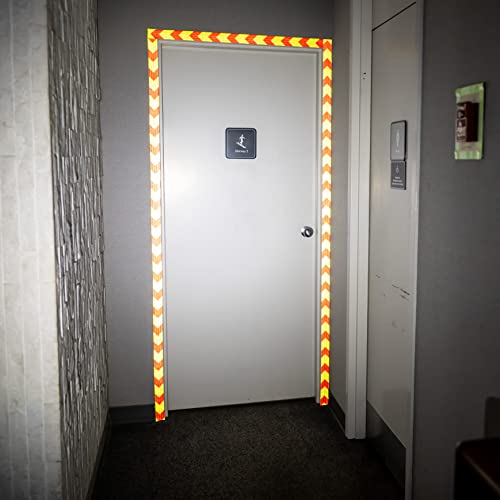 Max Brite Reflective Tape 2 Pack - 30ft x 2in Yellow Waterproof Safety Tape