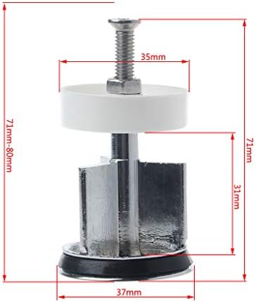 Caralin Basin Pop-up Drain Plug Silver Copper Zinc Alloy
