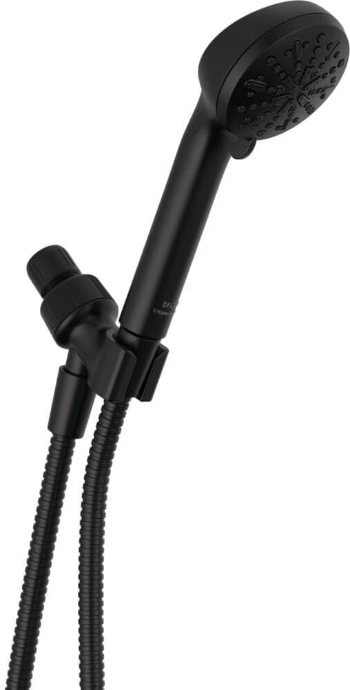 Delta 4-Spray Handheld Shower Head Matte Black 1