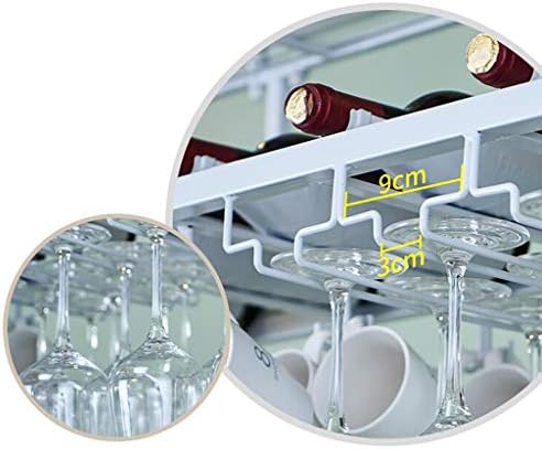 ZJDYDY Wall-Mounted Wine Rack Black 100x35cm