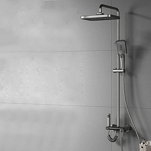 Thermostatic Shower System with 3-Function Handheld and Bidet Sprayer