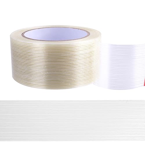 Prasacco 25M Clear Duct Tape Heavy Duty Waterproof 1