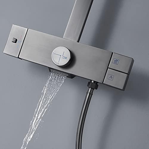 Thermostatic Shower System with Air Boost and 3 Spray Modes