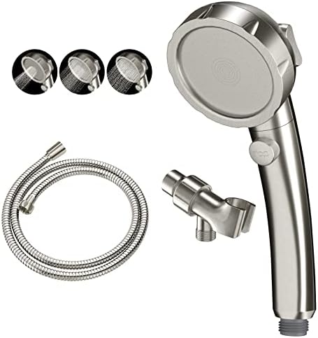 KAIYING High Pressure Handheld Shower Head with ONOFF Switch and 3 Spray Modes