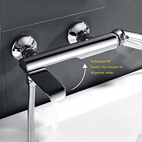 Cromo-A Wall Mounted Shower Faucet Set with LED Display