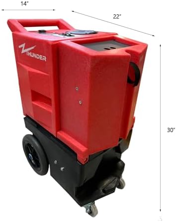 Z-Thunder Carpet Extractor With Heat 220PSI Portable