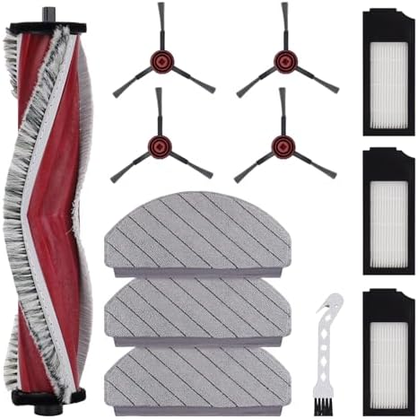 GreeSuit 12-Piece Vacuum Replacement Kit for Yeedi and ECOVACS