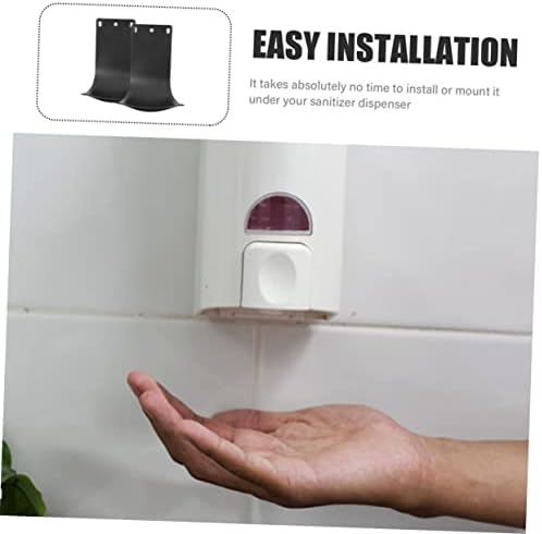 UTHCLO 2pcs Wall Mount Drip Tray for Hand Soap Dispenser