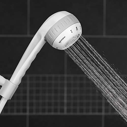 Waterpik Original Massage Shower Head with 5-Foot Hose and 6 Modes