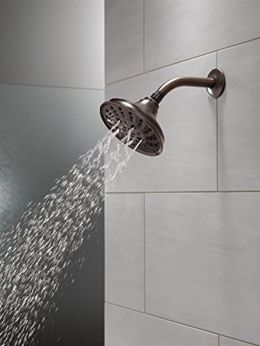 Delta Faucet 52669-RB H2Okinetic 5-Setting Raincan Shower Head
