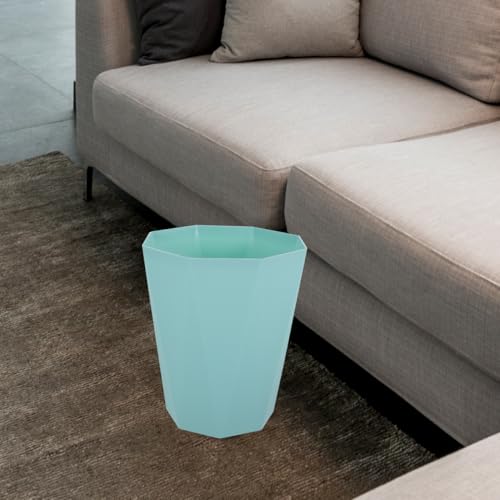 Emerald Green Diamond Pattern 5L Trash Can for Home