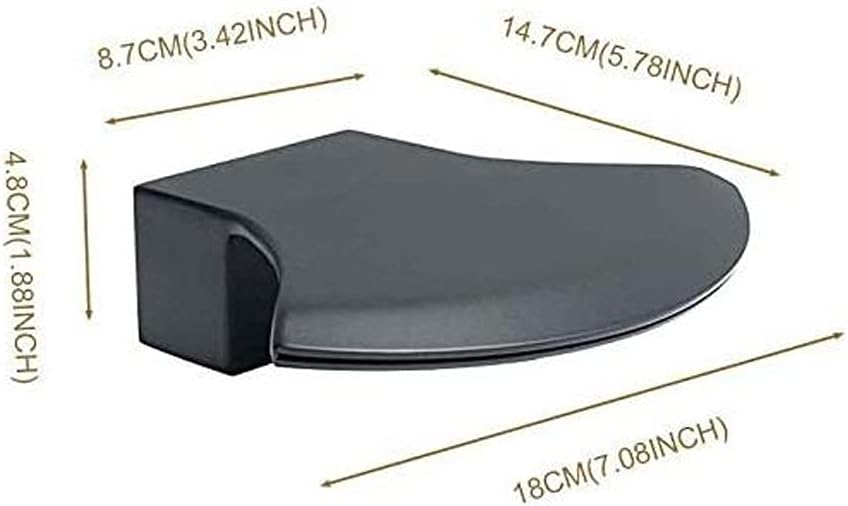 Matte Black Ceiling Mounted Shower System 10-12 Inch Set