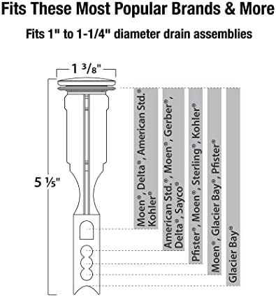 Danco Bathroom Sink Pop-up Stopper Replacement 11043 1