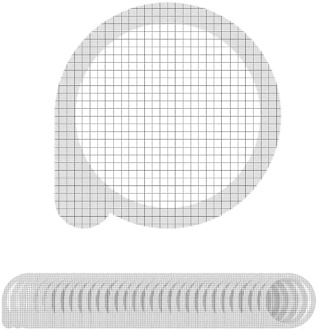 4 Inch 30pcs Round Disposable Drain Hair Catcher Stickers