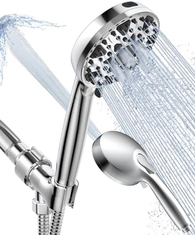 Diiwet 7 Settings Handheld Showerhead with Power Wash