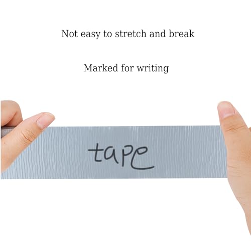Heavy Duty 2 Inch Duct Tape 3-Pack Silver Waterproof No Residue