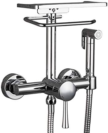 Matte Black Thermostatic Shower Combo Set with 8 Inch Head and Handheld
