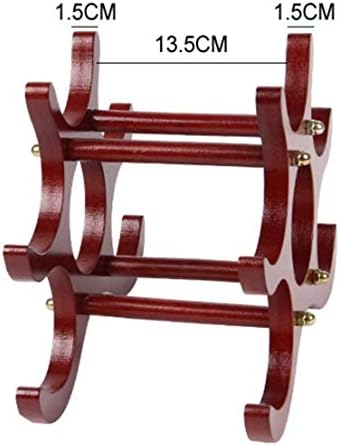 Wangkensu Wall-Mounted Wine Rack Red Industrial Retro Style