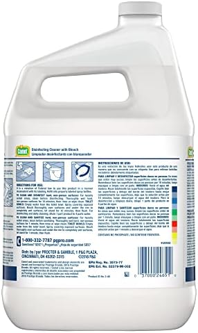 Comet Professional Disinfecting Bathroom Cleaner 128 Oz Case Of 3 1