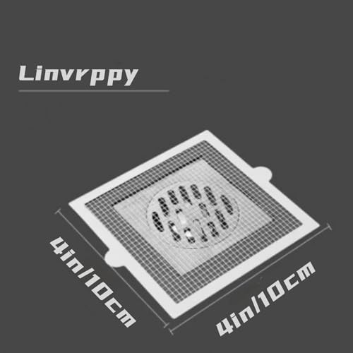 Linvrppy 20 Pack 4x4 Disposable Drain Covers